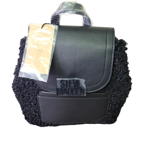 Steve Madden | Bags | Steve Madden Medium Sherpa Backpack 